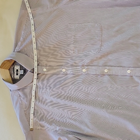 💯% COTTON NON-IRON LONGSLEEVE SHIRT XL BY JOSEPH ABBOUD - SAKE❗️ - Picture 5 of 8